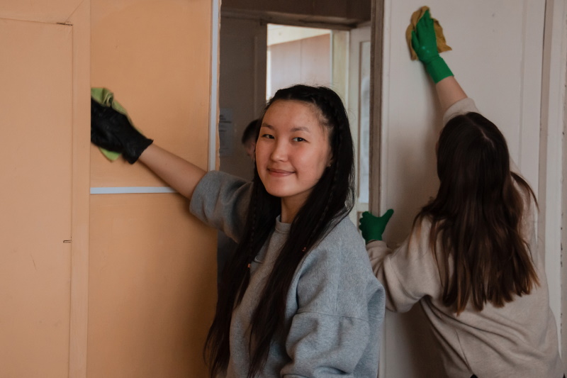 В ГАГУ прошел масштабный субботник