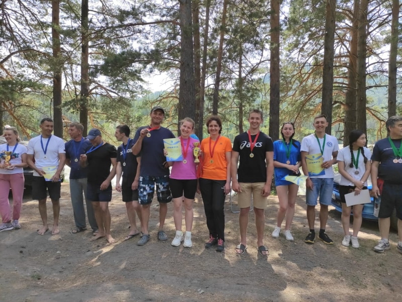 Сборная команда ГАГУ - победитель соревнований по рафтингу