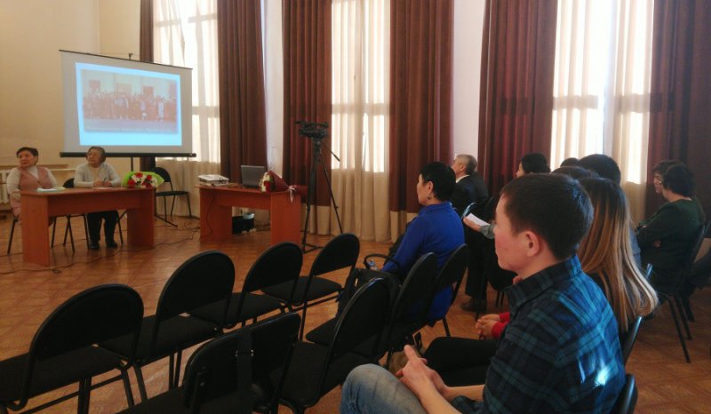 Встреча с литературоведом Р.А. Палкиной 