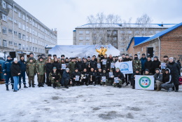 В ГАГУ прошла военно-патриотическая игра «Зарница»