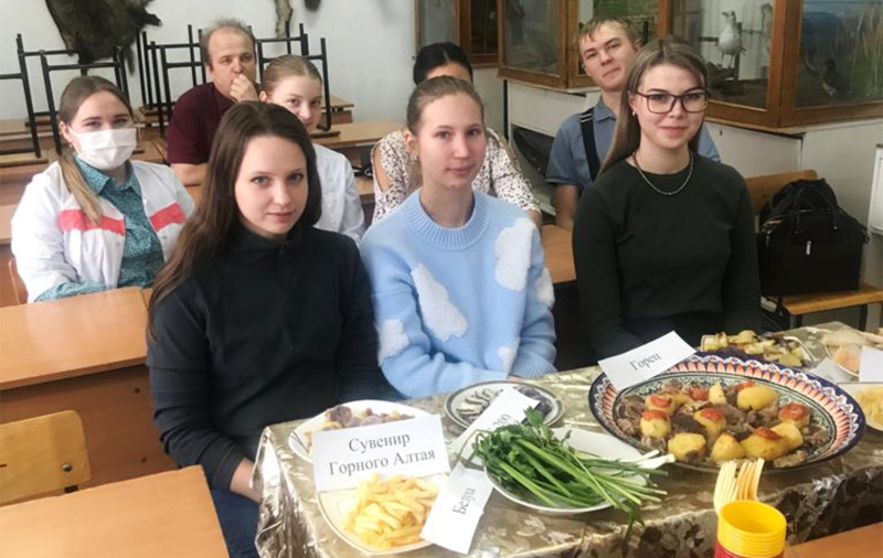 Дегустации картофельных блюд на ЕГФ