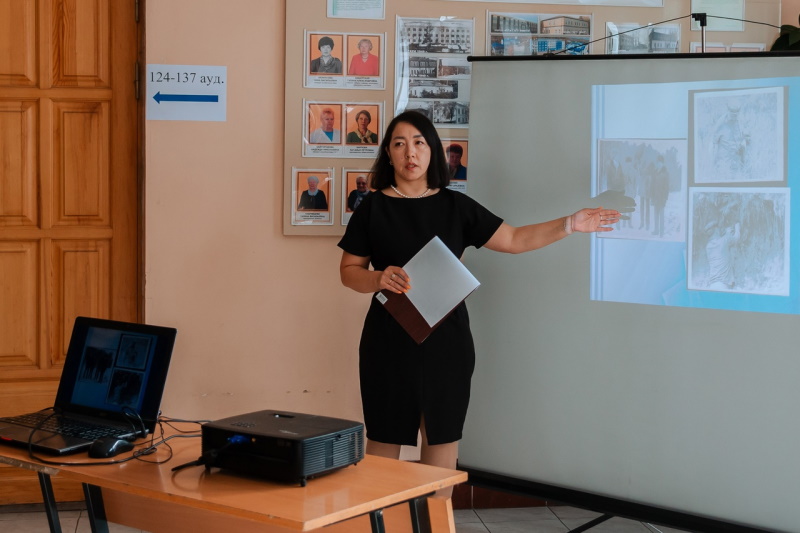 Кураторский час на ЕГФ, посвященный 100-летию А.П. Кучина