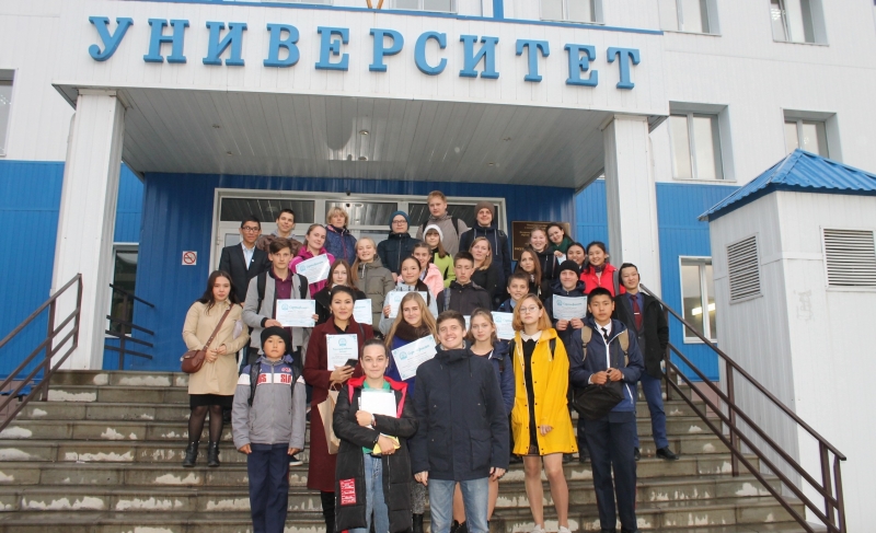 Квест «Великолепная пятерка» для школьников прошел на ЭЮФ